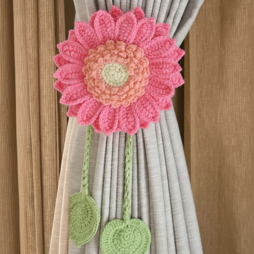 Curtain Tie Pink- 1